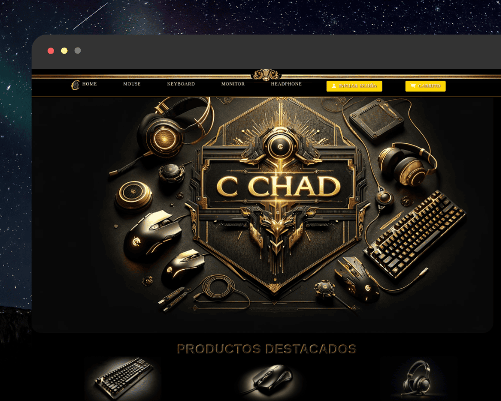 Ecommerce Multiplataforma - Vista previa del proyecto